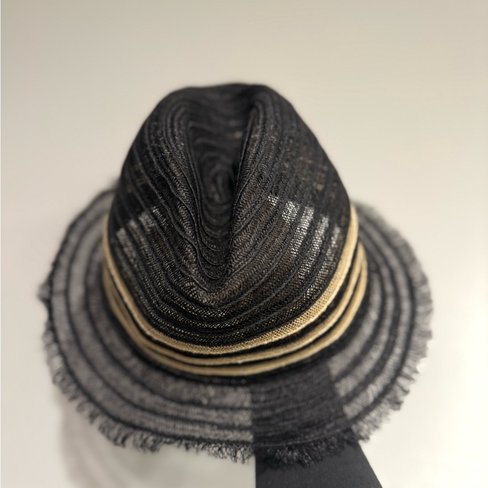 PRADA 💯 Black and Tan Women's Bucket Hat